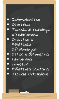 Elenco corsi Universitari triennale