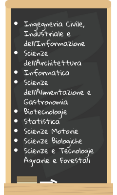Elenco corsi Universitari triennale